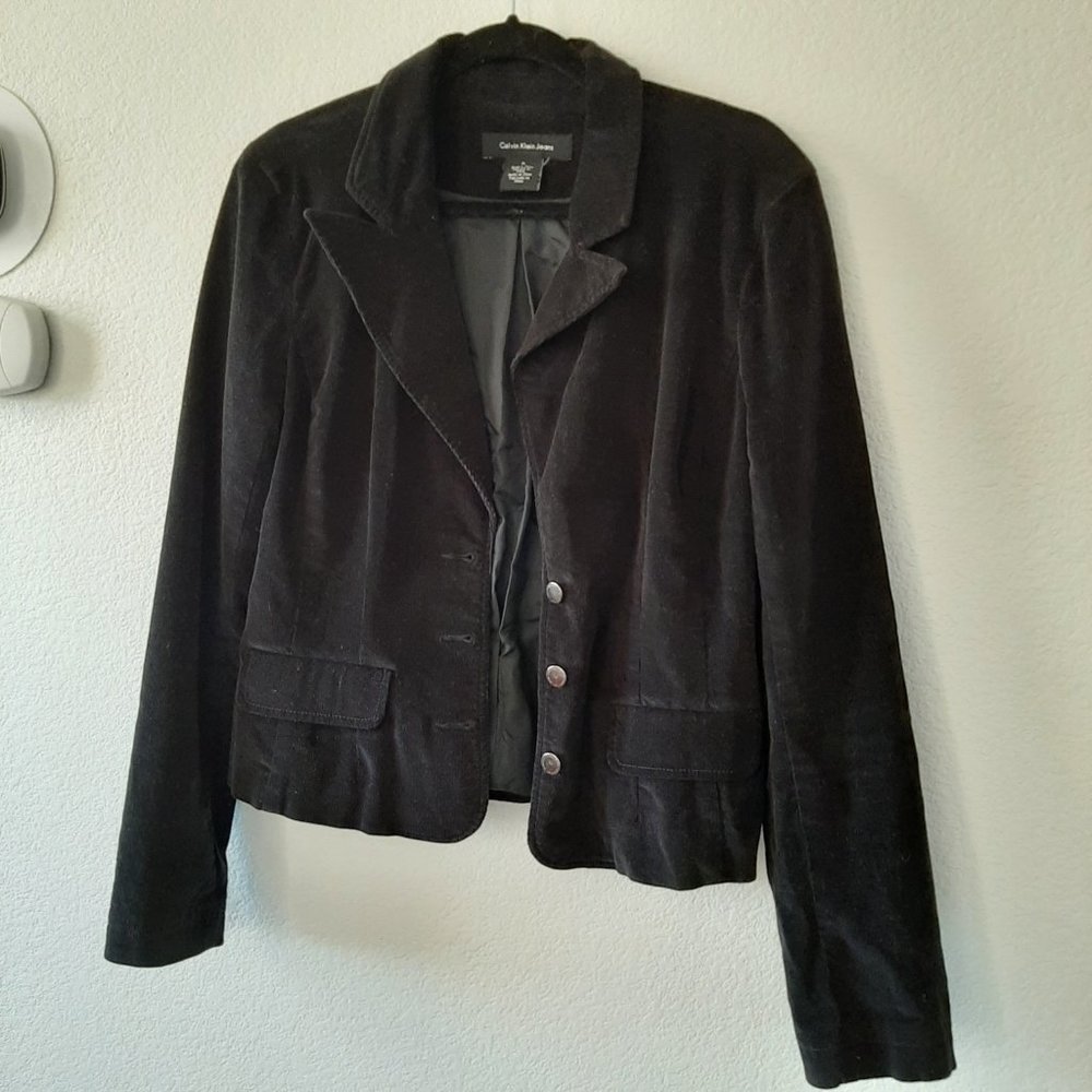 Calvin Klein corduroy blazer size M